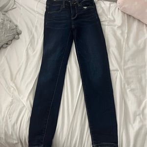 American Eagle Dark Blue Skinny Jeans